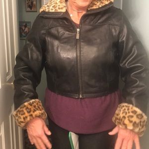 Authentic Leather Woman’s Kenneth Cole Jacket